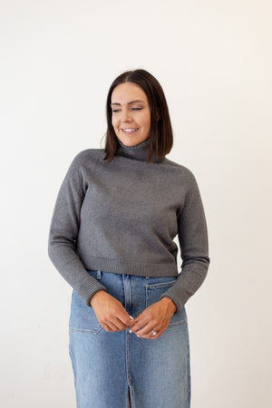 Pugliese Solid Turtleneck Sweater - Three Colors