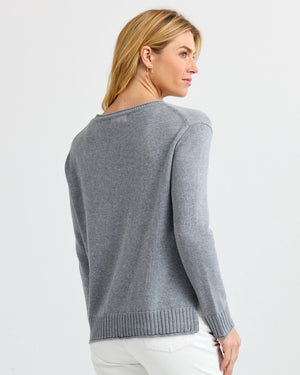 Everyday Cotton Crew in Stone