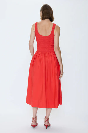 Pistola Alessia Shell Dress in Maraschino