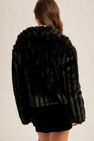 Bailey Faux Fur Crop Jacket