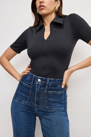 Good American Good Waist Palazzo Jeans