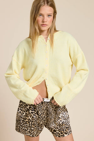 Essential Button Down Cardigan Sweater