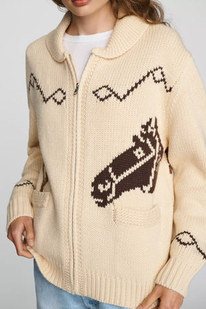 ASTR Ivy Cardigan in Cream