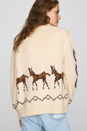 ASTR Ivy Cardigan in Cream