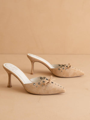 The Meridian Sand Kitten Summer Heel