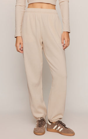 Z Supply Uptown Jogger in Frosted Pearl