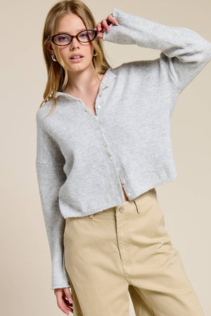 Essential Button Down Cardigan Sweater