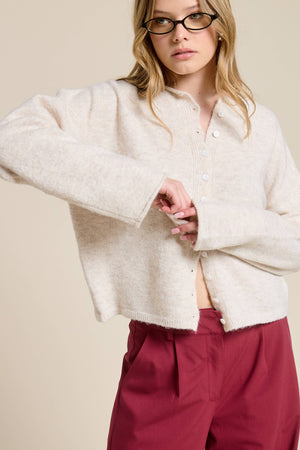 Essential Button Down Cardigan Sweater