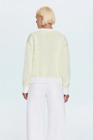 Pistola Aura Sweater in Limeade
