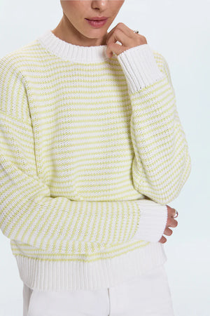 Pistola Aura Sweater in Limeade
