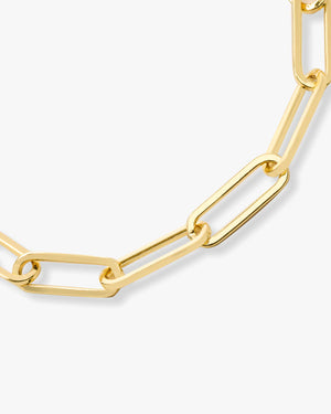 Melinda Maria Samantha Chain Link Gold Bracelet