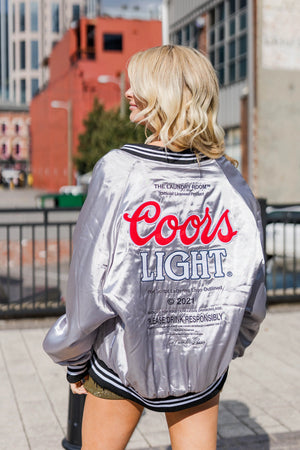 Coors Light Silver Stadium Jacket