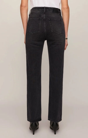 Z Supply The Muse High Rise Straight Jean in Nocturne