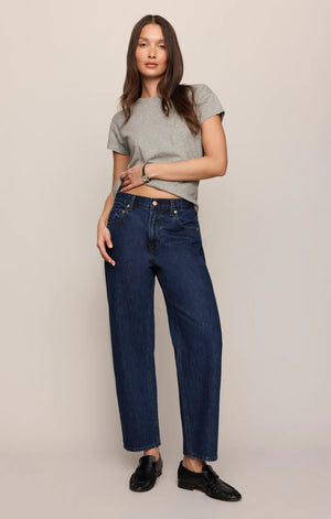 Z Supply The Off Duty Bowed Ankle in Horizon Blue