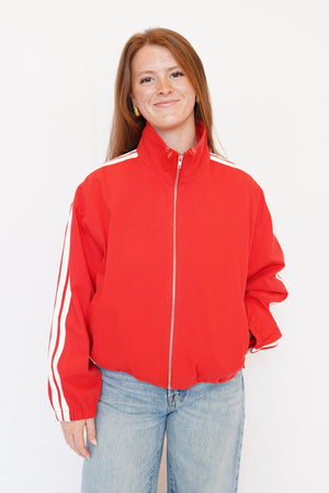 Varsity Track Zip-up Jacket