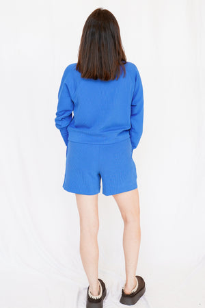 Ana Shorts in Deep Indigo