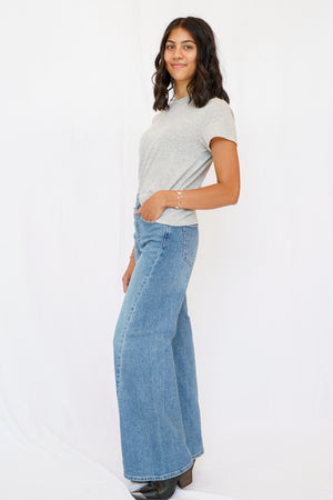 JBD Twisted Seam Wide Leg Jean