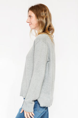 Everyday Cotton Crew in Stone