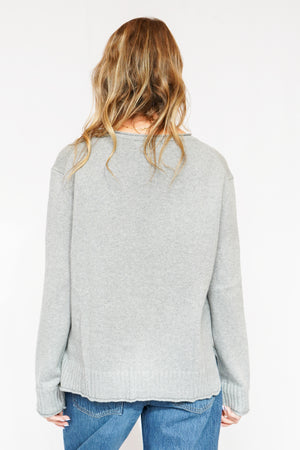 Everyday Cotton Crew in Stone