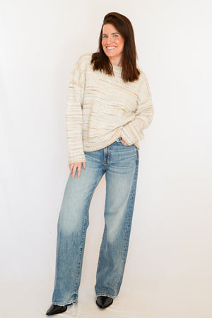 Cassy Sweater in Sand Multicolor