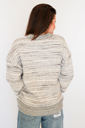 Patsy Sweater in Grey Multi