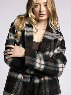 Mira Coat in Mocha Frappe