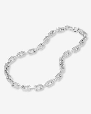 Melinda Maria Frankie Chain Necklace 18" in Silver