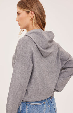 Gentle Fawn Grayson Sweater in Heather Grey