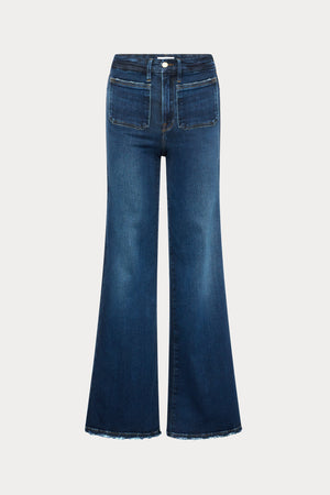 Good American Good Waist Palazzo Jeans