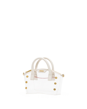 Hammitt Paula Clear Bag in Calla Lily White
