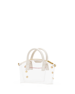 Hammitt Paula Clear Bag in Calla Lily White