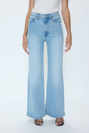 Pistola Lana High Rise Ultra Wide Leg Jean in Perspective