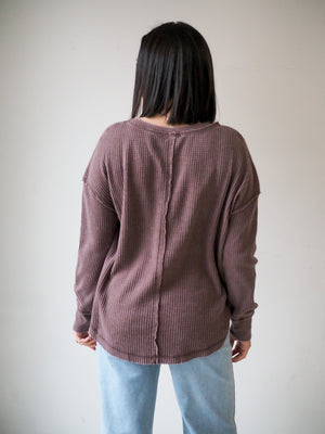 Z Supply DRIFTWOOD THERMAL LS TOP