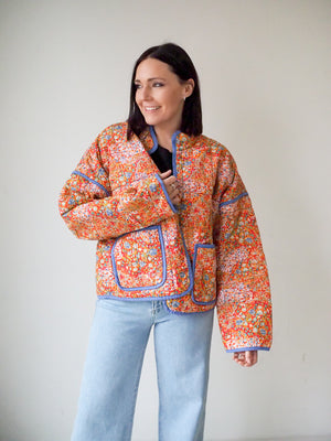 Free People CHLOE JACKET in CANDY COMBO