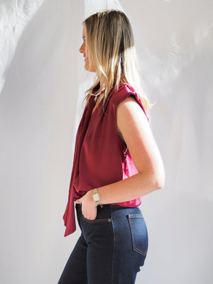 Bishop & Young BELLE TIE FRONT TOP
