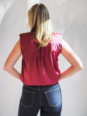 Bishop & Young BELLE TIE FRONT TOP
