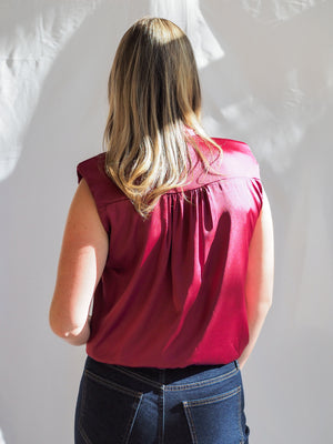 Bishop & Young BELLE TIE FRONT TOP