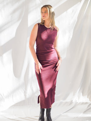 Bishop & Young MODERNE RIB KNIT DRESS