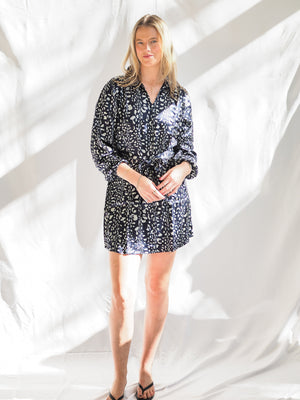 Bella Dahl Arctic Tunic Dress Animal Print Dress