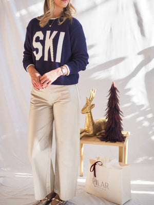 Z SUPPLY Ski Plush Sweater in Navy