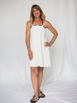 Phoenix Rope Dress in Off-White