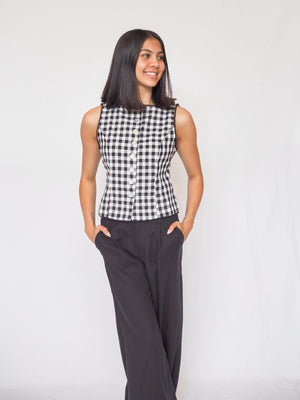 Maelle Button Down Top