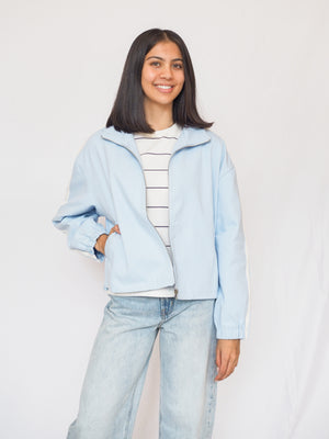 Varsity Track Zip-up Jacket