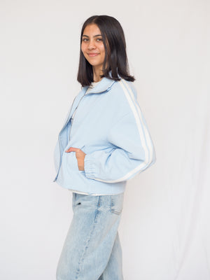 Varsity Track Zip-up Jacket