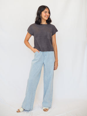 Dolman Patch Pocket Boxy Knit - 5 Colors