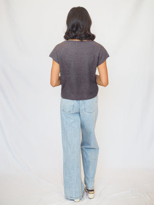 Rooney Wide Leg Denim Pants