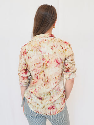 Savannah Button Down in Paradise Bloom