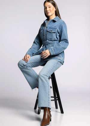 Nevada Denim Jacket in Medium Wash