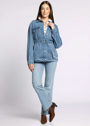 Nevada Denim Jacket in Medium Wash