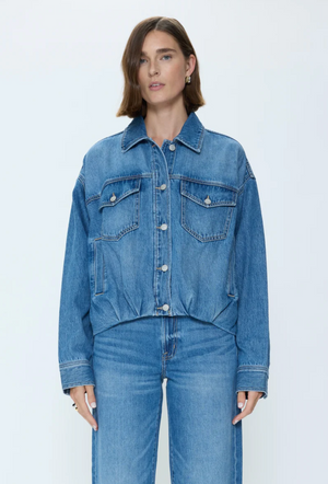 Pistola Bibi Denim Jacket in Heartflet